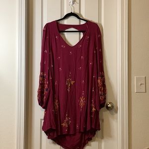 Free People - Boho Shirt Dress